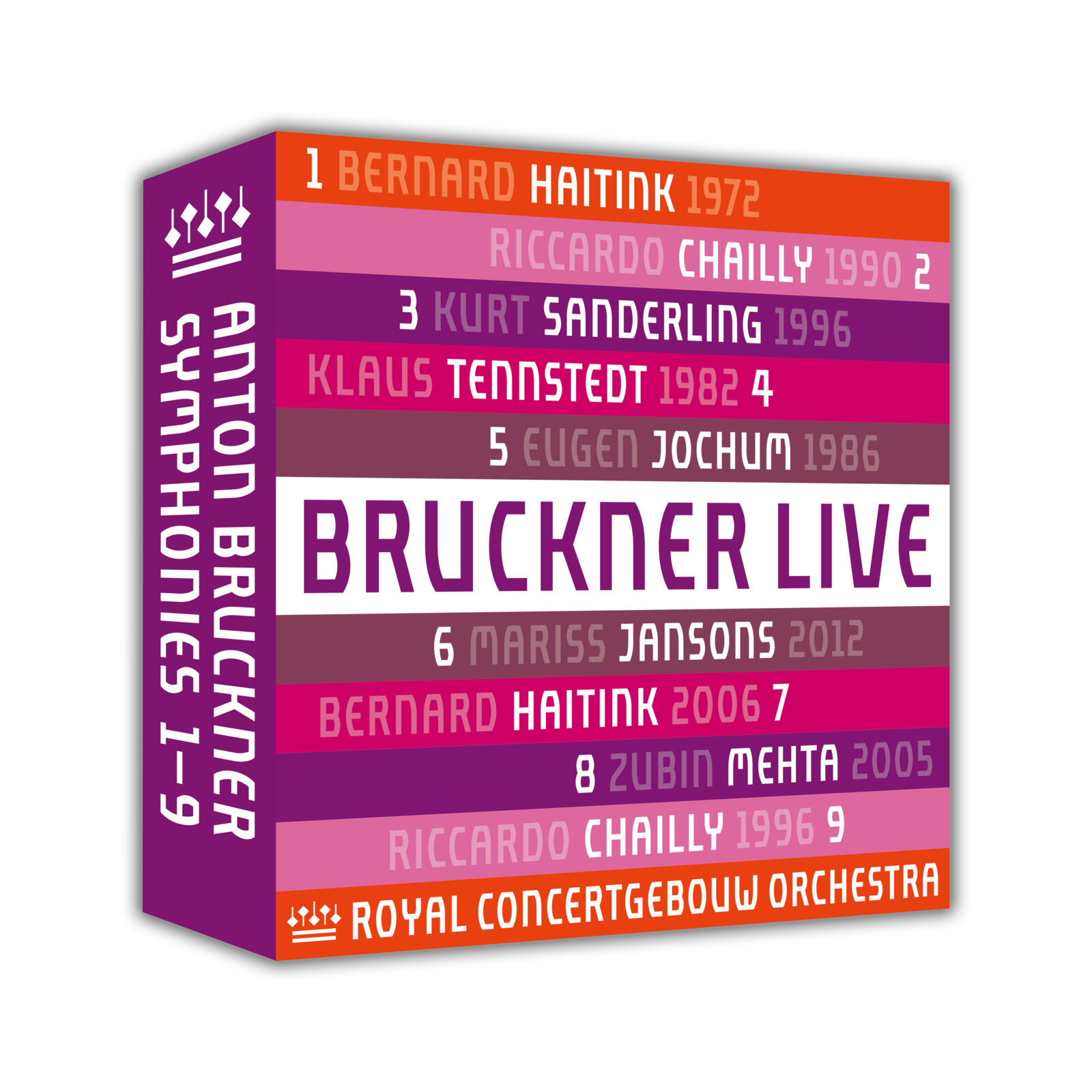 Bruckner Symphonies Nos. 1-9 | Warner Classics